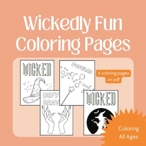 Wickedly Fun Coloring Pages: Dive into the World of Oz!