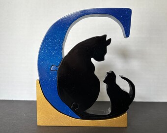 C is for Cat Wooden Puzzle