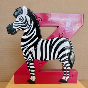 Z is for Zebra Wooden Puzzle