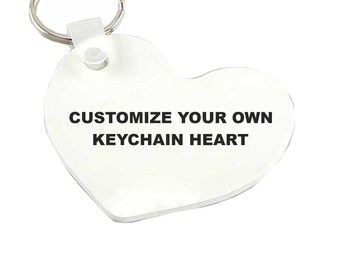 Llavero de corazón con foto personalizada, llavero personalizado