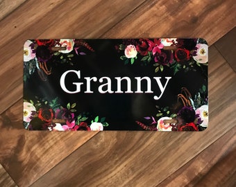 Custom License Plate, Personalized License Plate, Car Accessory, Car Plate, Car Photo