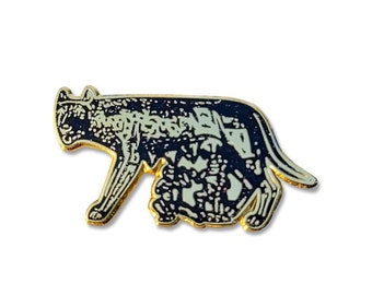 Lupa She-Wolf Enamel Pin (See item description)