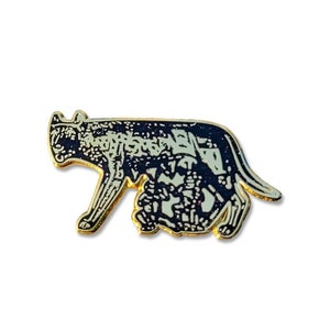 Lupa She-Wolf Enamel Pin (See item description)