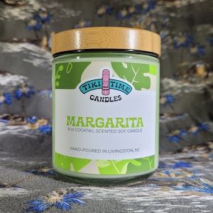 8oz Margarita Scented Soy Candle - Tiki Time Candle Collection