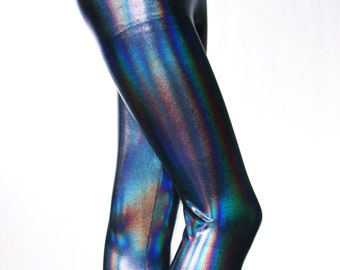 Holographic Leggings - Etsy