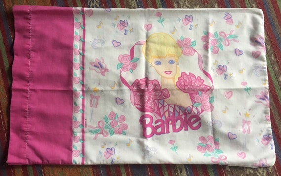 barbie pillowcase