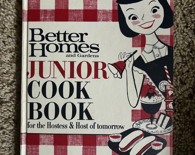 1963 Better Homes and Gardens Junior Cook Book - Etsy