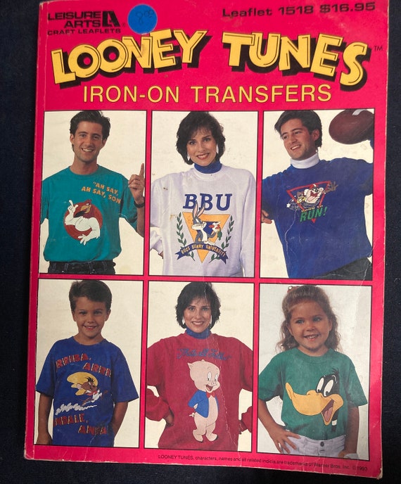 80s Looney Toons Iron-On Transfers book - image 1
