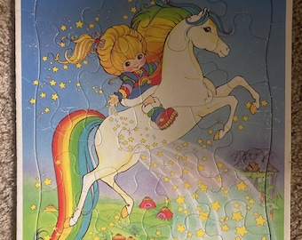 Rainbow Brite frame tray puzzle