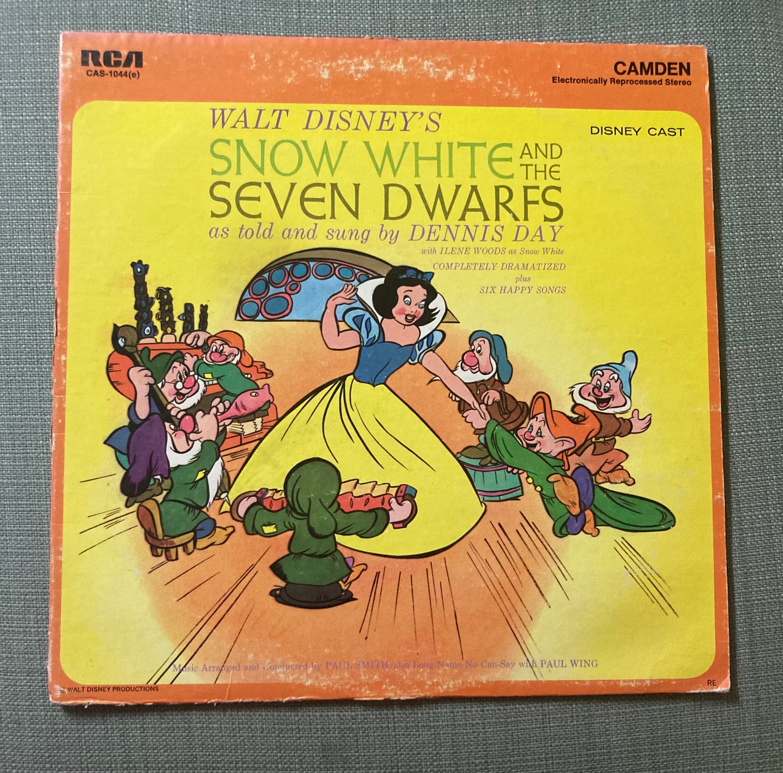 Snow White Record - Etsy