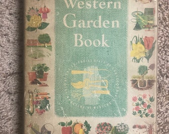 VINTAGE Sunset Western Garden Book