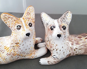 Custom Pet Portrait, Personalized Animal Miniature, Custom Made Ceramic Totem, MyBiscuitPet Figurine
