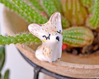 Chihuahua Gift, Terrarium Figurines, Dog Figurine, Dog Lover Gift, Miniature Dog