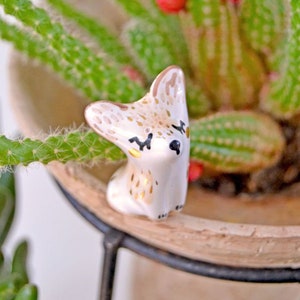 Chihuahua Gift, Terrarium Figurines, Dog Figurine, Dog Lover Gift, Miniature Dog