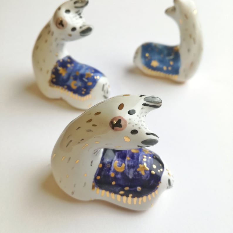 Llama Gift Idea Alpaca Lama Jewelry Storage Idea Llama Gifts Llama Ring Holder Ceramic Llama Figurine