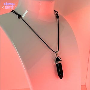 10 Cordini In Similpelle Nera Con Nodo Scorrevole Regolabile - Per Collane Girocollo E Gioielli Fai Da Te Unisex