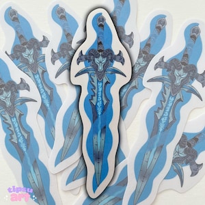 Frostmourne Sticker, handgemacht