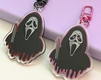 Chaveiros do Ghostface, arte de fã de Pânico