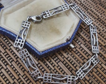 ヴィンテージ 925 スターリングシルバー ブレスレット