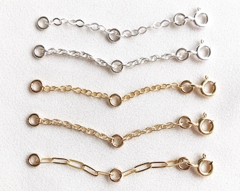 NECKLACE EXTENDER CHAIN | Easily Attachable