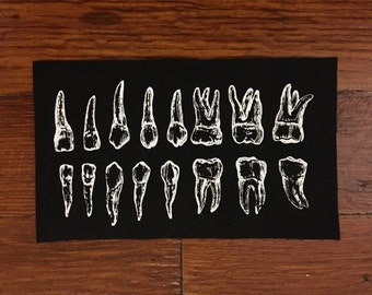 Teeth Cloth Patch