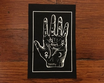 Palmistry Cloth Patch