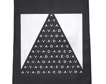 Avada Kedavra Cloth Large Back Patch