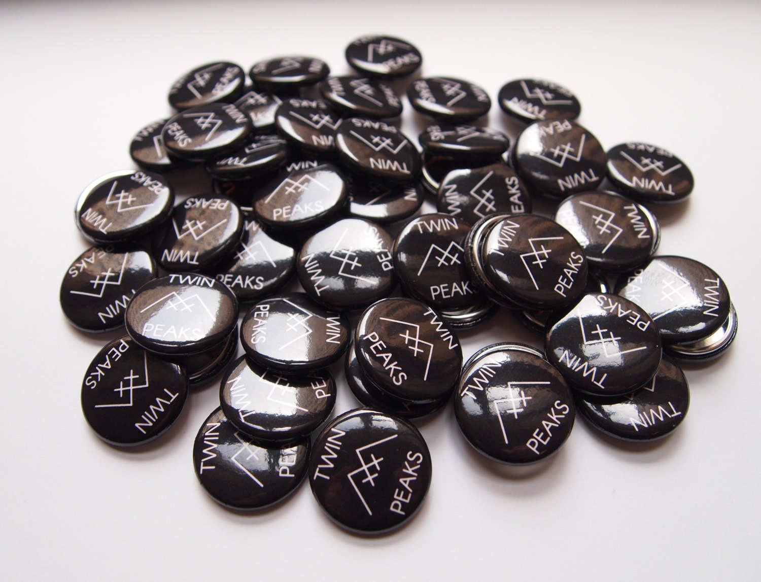 Twin Peaks Pin Button 1-inch