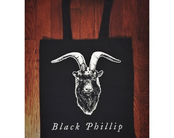 Black Phillip Tote Bag The Witch