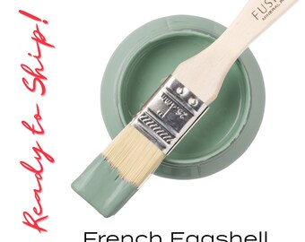 Fusion Mineral Paint FRENCH EGGSHELL, Furniture Paint, DIY Paint, Mineral Paint, Paint for Furniture, Built in Top Coat, Cabinet Paint