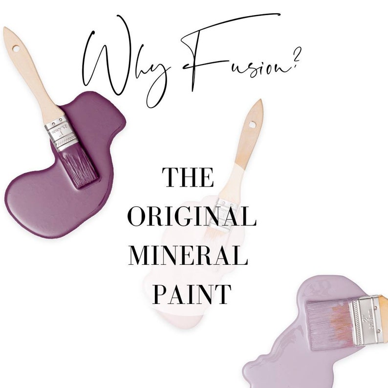 Fusion Mineral Paint CASHMERE Furniture Paint DIY Paint Etsy