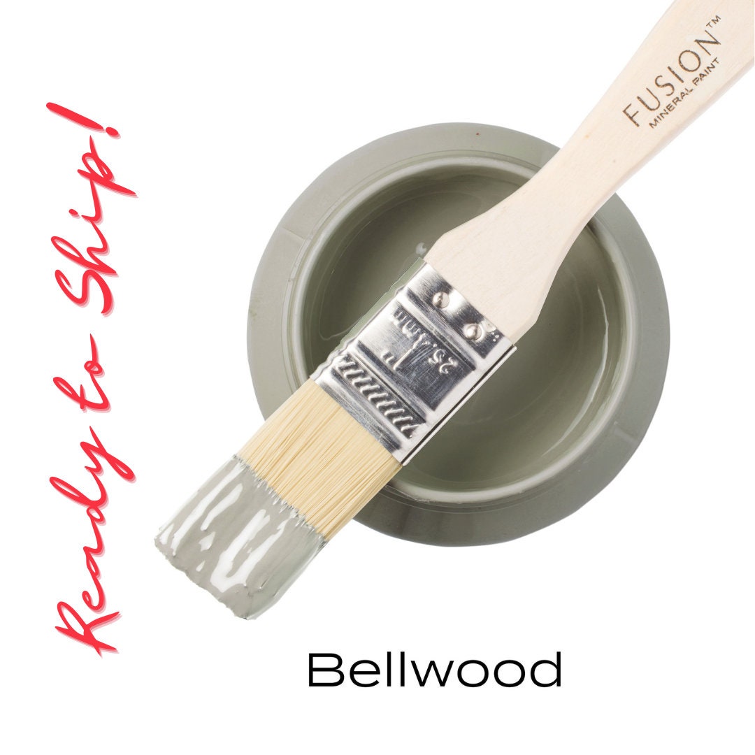 Fusion Mineral Paint, BELLWOOD, Mineral Paint for DIY Furniture Projects, Upcycling Supplies