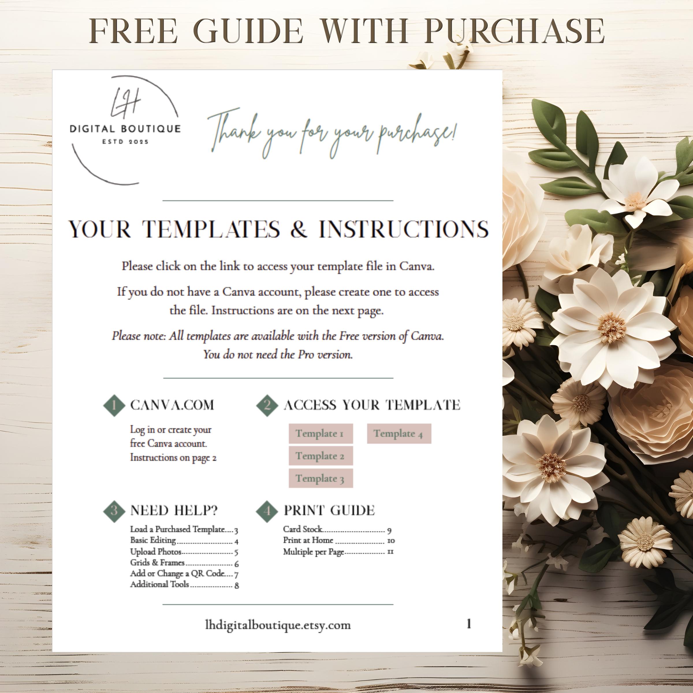 A7 Invitation Envelopes, Envelope Addressing Template, Printable ...