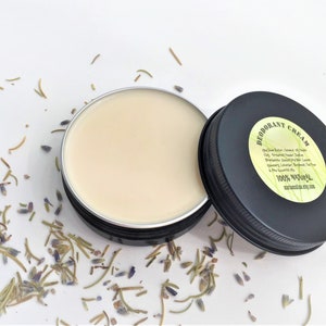 100% Natural Deodorant Cream