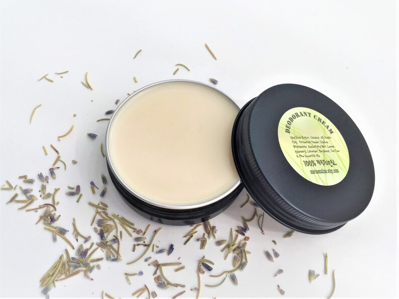 100 Natural Deodorant Cream Etsy