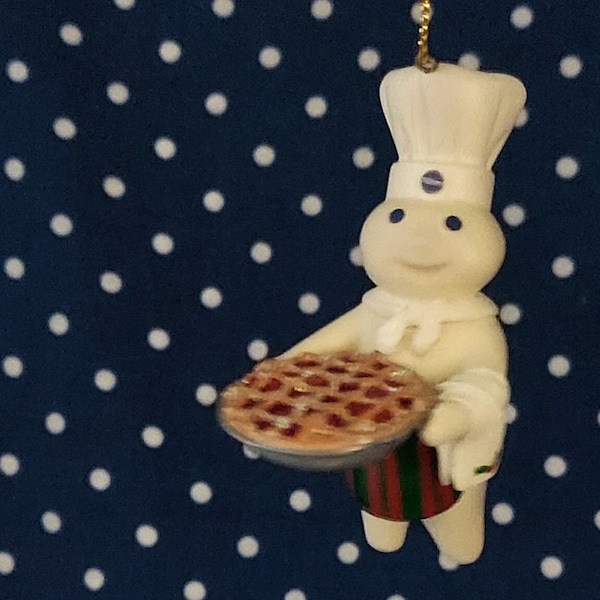 Pillsbury Doughboy Christmas Ornaments by Danbury Mint