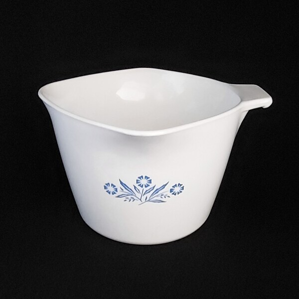 Blue Cornflower Corning Ware 4 Cup Measuring Bowl