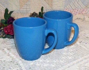 Corelle Coordinates Stoneware 12 oz. Set of 2 Coffee Mugs Blue South Beach