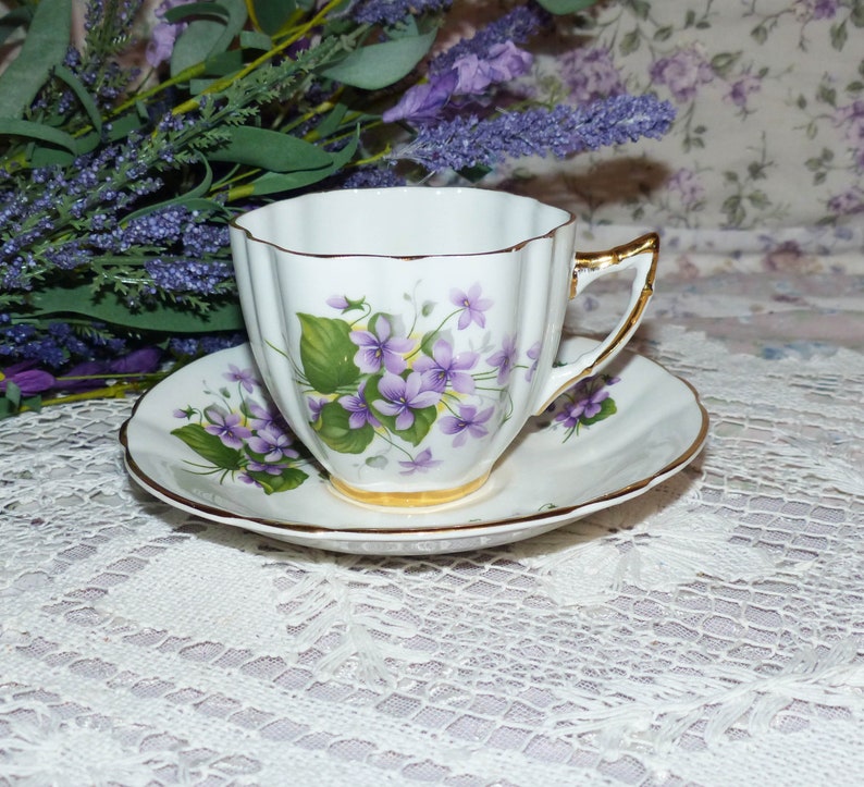 Royal London Teacup /& Saucer Fine Bone China England