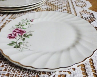 Myott Son & Co. Made in England Set of 4 Desert Plates Rosita