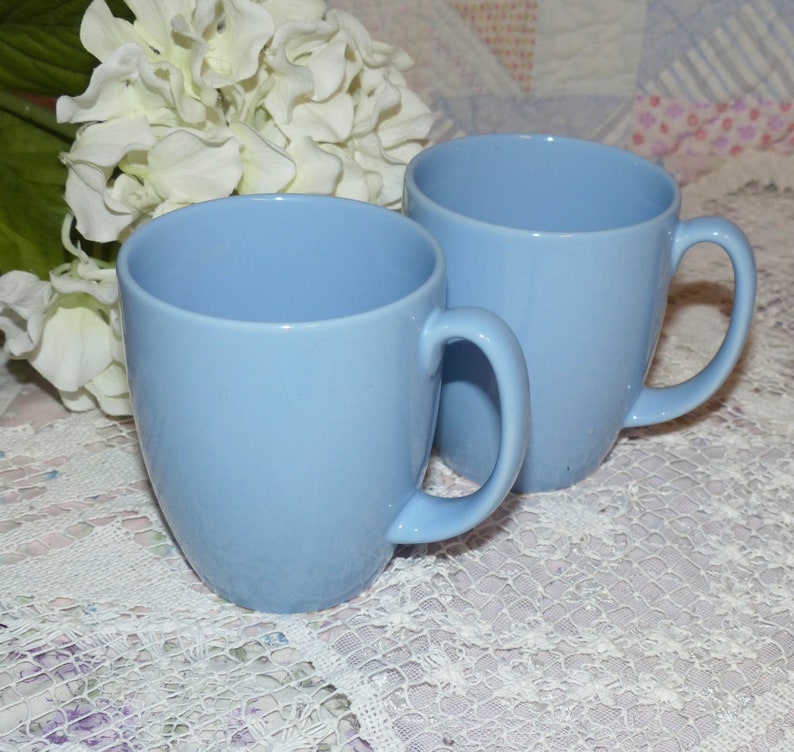 Corelle Coordinates Stoneware 12 Oz. Set of 2 Coffee Mugs Pale Etsy