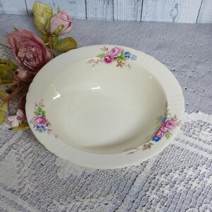 Myott Son & Co Ltd Staffordshire England June Roses Serving Bowl