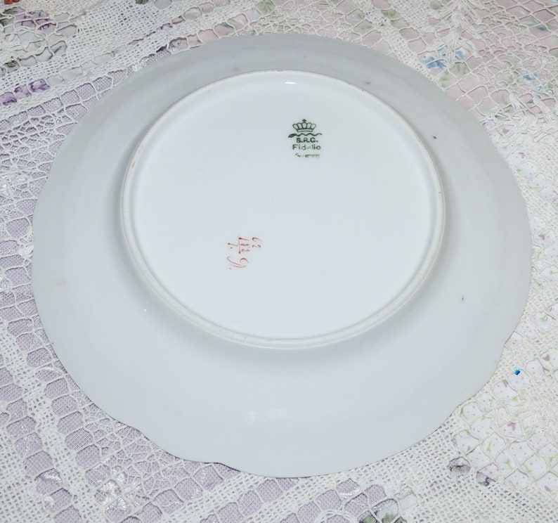 2509 BRC Fidelio Germany Desert Plate Vintage Fine Bone China