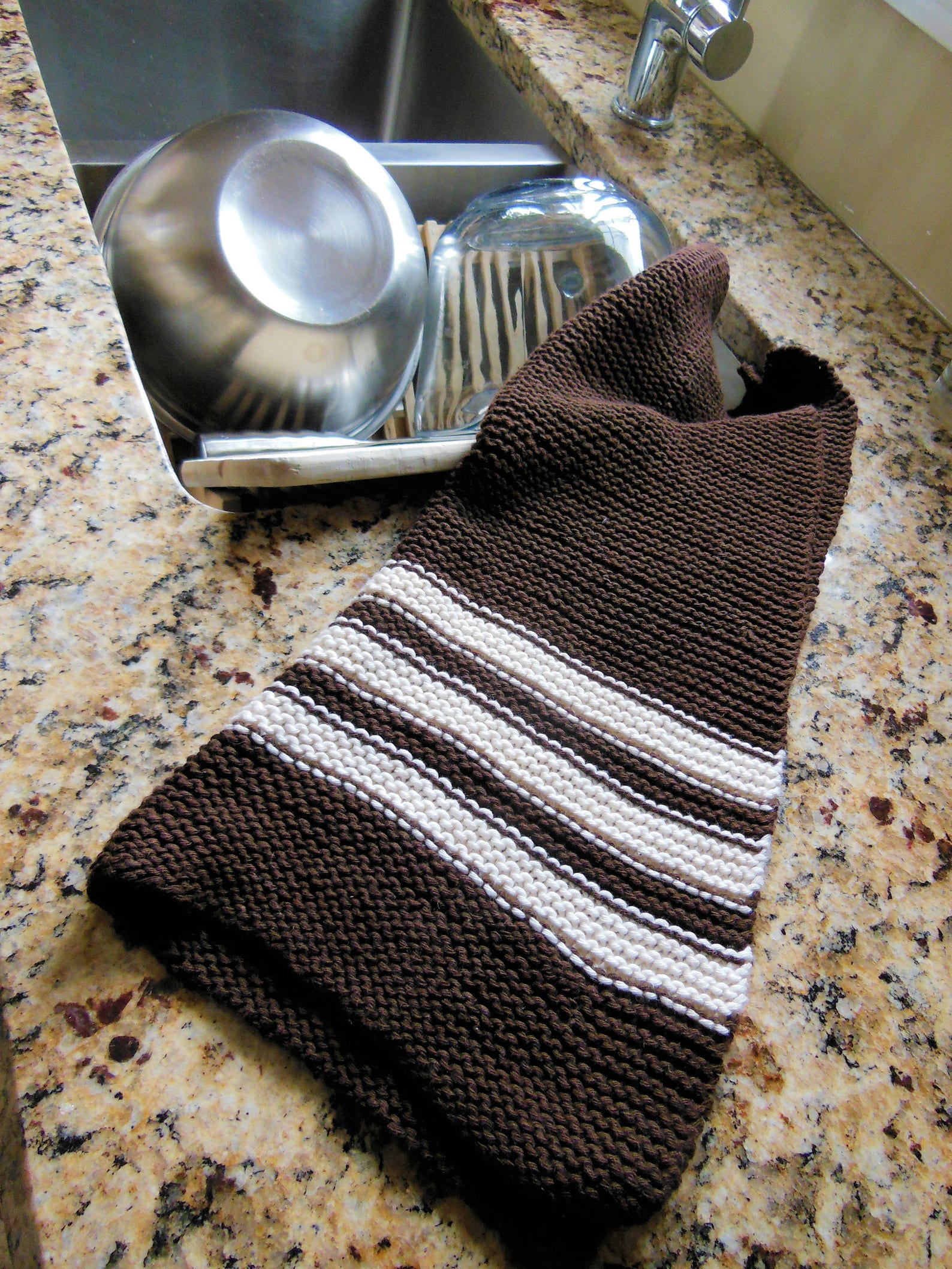 KNITTING PATTERN Knitted Cotton Dish Towel Dish Towel Etsy