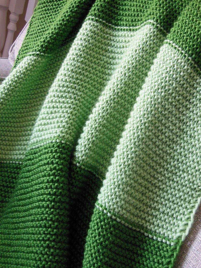 KNITTING PATTERN Sweet Pea Knit Baby blanket Etsy