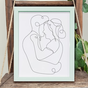 CUSTOM LINE DRAWING | Custom portrait, Art drawing from photo, Custom illustration, Wedding portrait, Ready to print, Line illustration