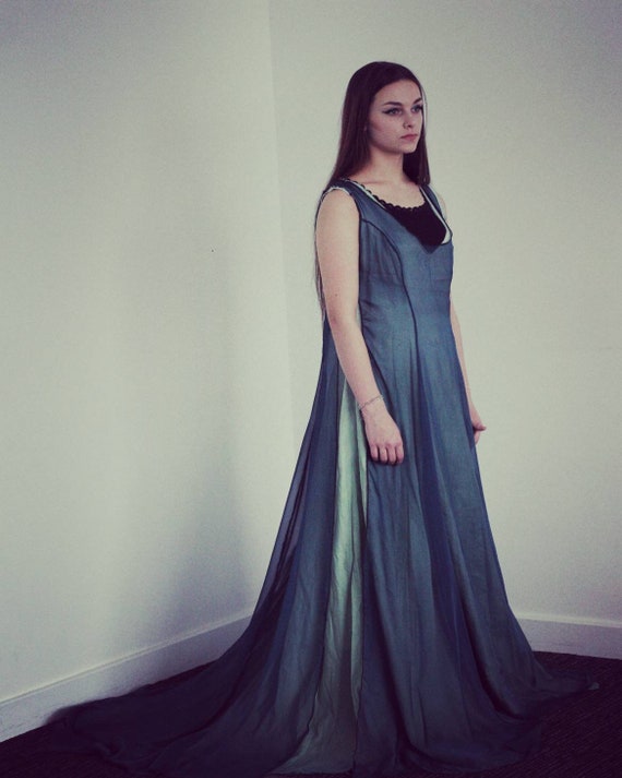 Sold Elf Wedding Dress Bridal Elven Cosplay Etsy