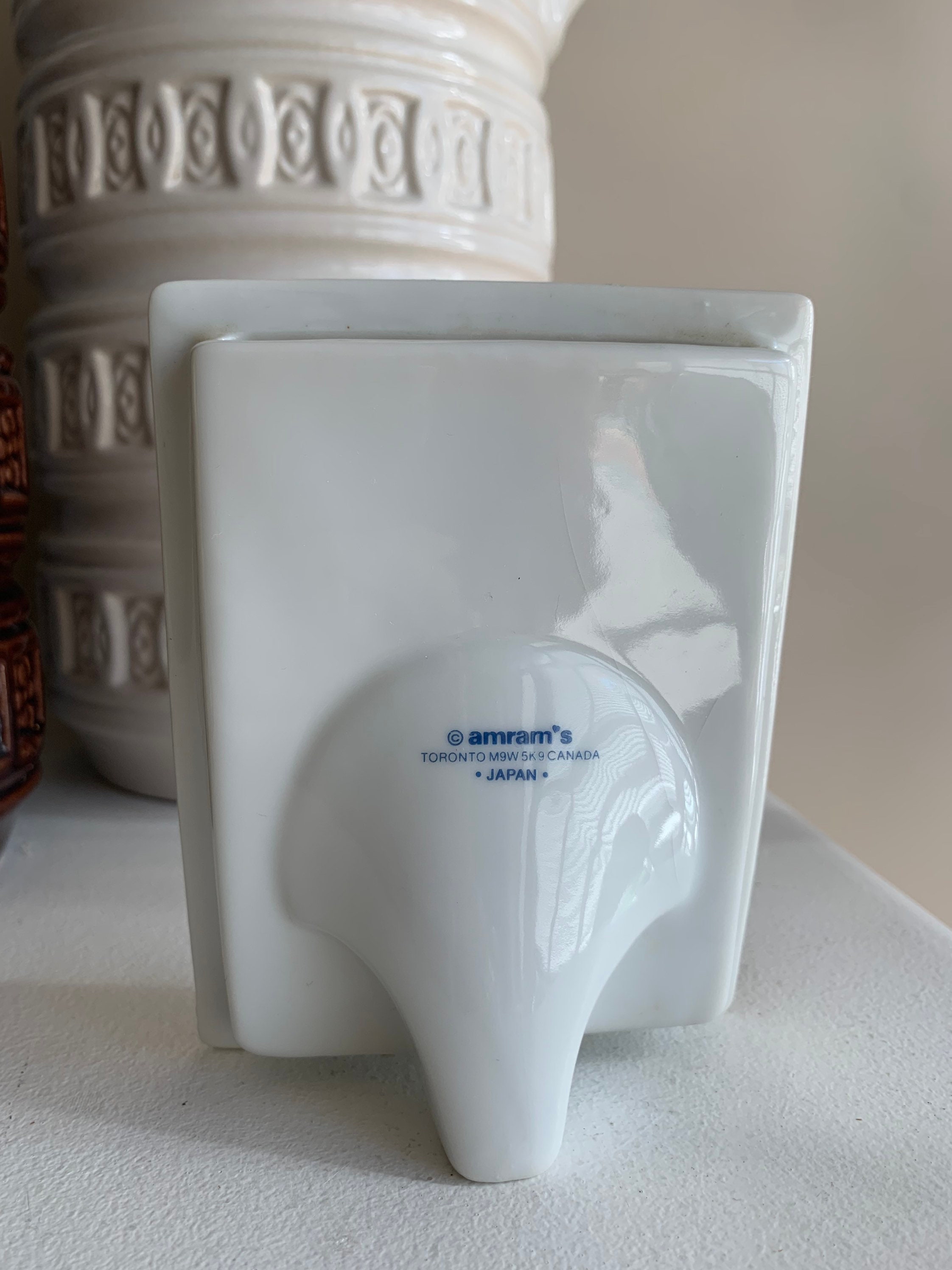 Vintage Japan porcelain photo frame with floral design self Etsy