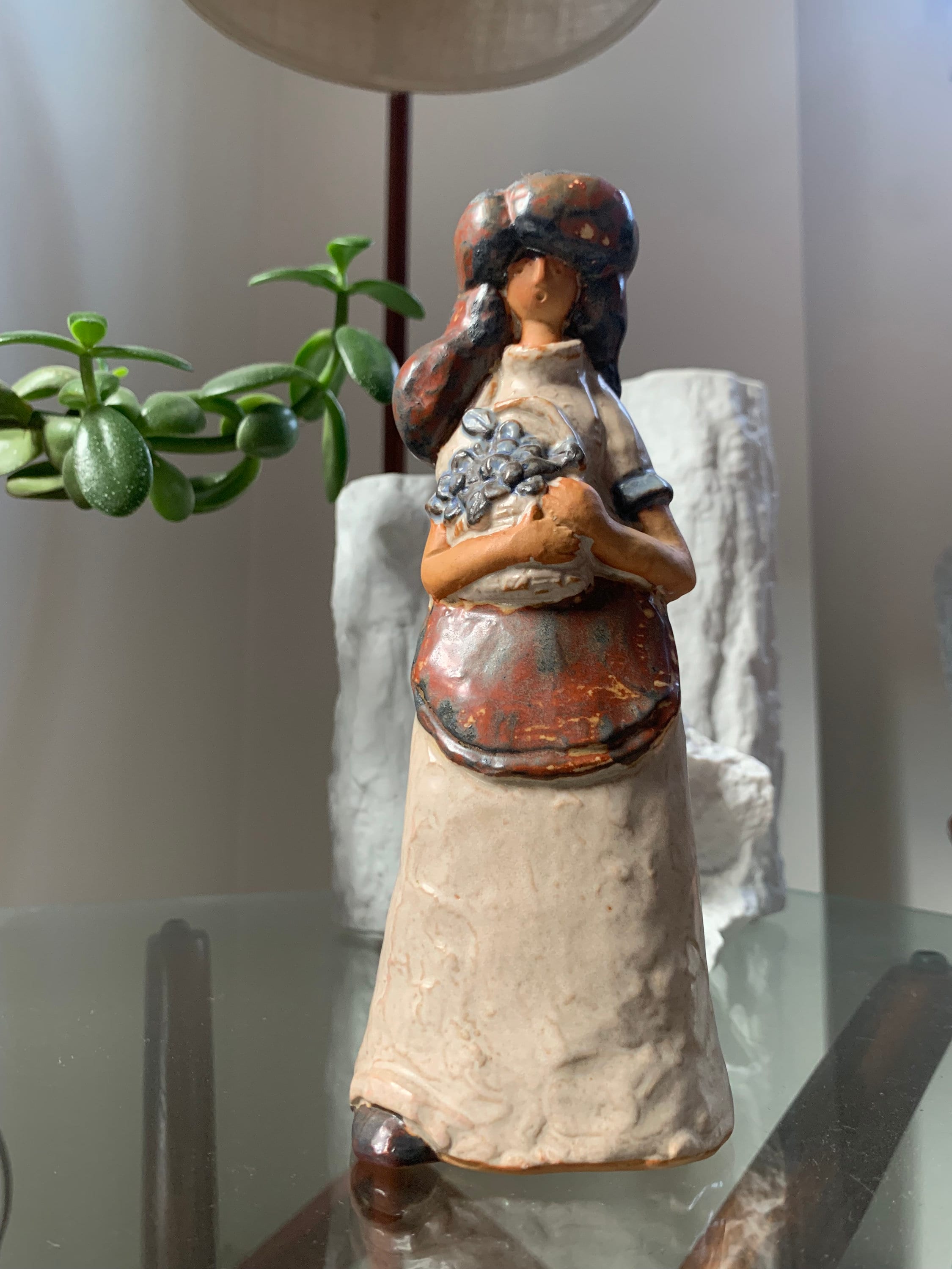 Charmant Japans damesfiguur jaren 70 Lisa Larson-stijl vintage