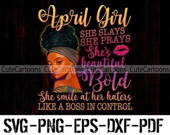 Download April Birthday Svg Etsy